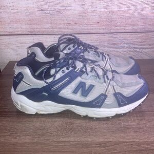 Pre Owned New Balance Navy and Gray Sneakers 410 Mens 12D